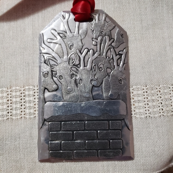 Vintage Wendell August Forge Christmas Ornament - Picture 1 of 5